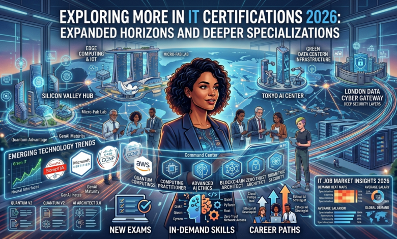 Updated IT Certifications 2026: Latest Exams, Skills, and Career Opportunities Updated IT Certifications 2026: Latest Exams, Skills, and Career Opportunities