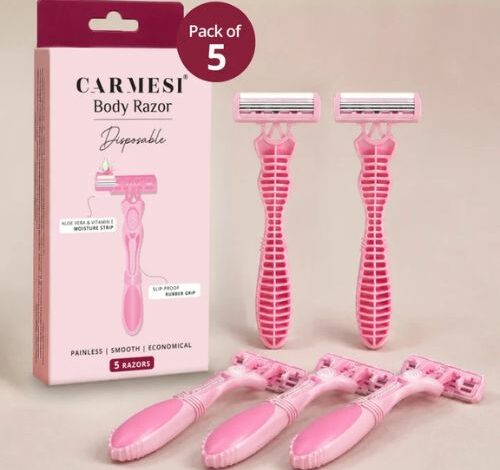 Carmesi Disposable Body Razor for Women: Smooth and Easy Hair Removal Carmesi Disposable Body Razor for Women: Smooth and Easy Hair Removal