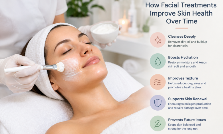 How Facial Treatments Improve Skin Health Over Time How Facial Treatments Improve Skin Health Over Time