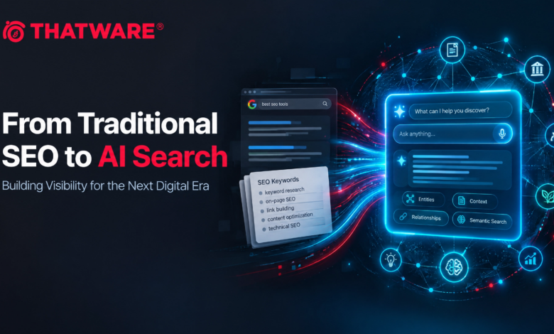 From Traditional SEO to AI Search: Building a Smarter Digital Visibility Strategy From Traditional SEO to AI Search: Building a Smarter Digital Visibility Strategy