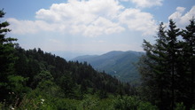 Scenic view of the Mountains