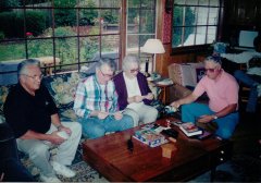 George, Robert, Peg, Dave