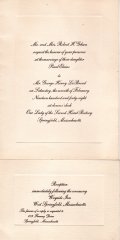 LaBroad-Gibson Wedding Invitation