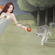 Pale White Moon - Call of the Wolf Peach