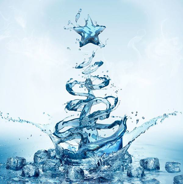 water splash Căutare Google Christmas tree water, Christmas