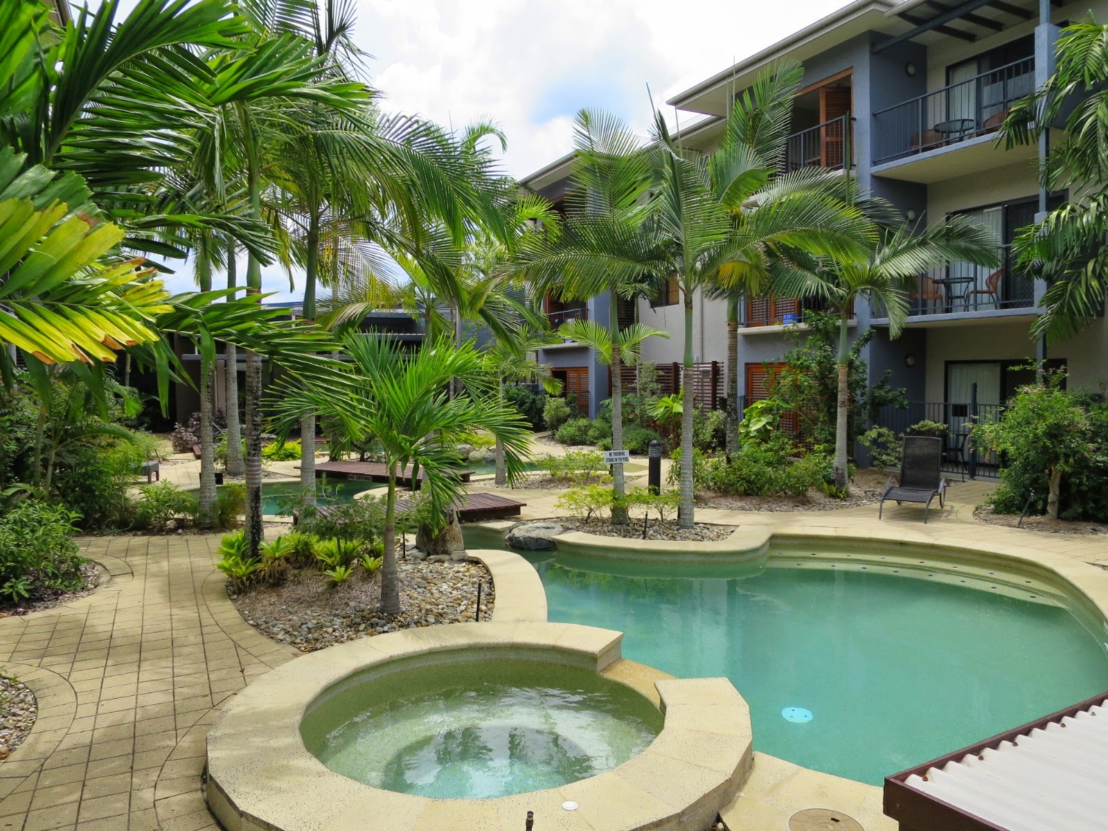 We are located in Cairns CBD so it's just a short stroll to wherever