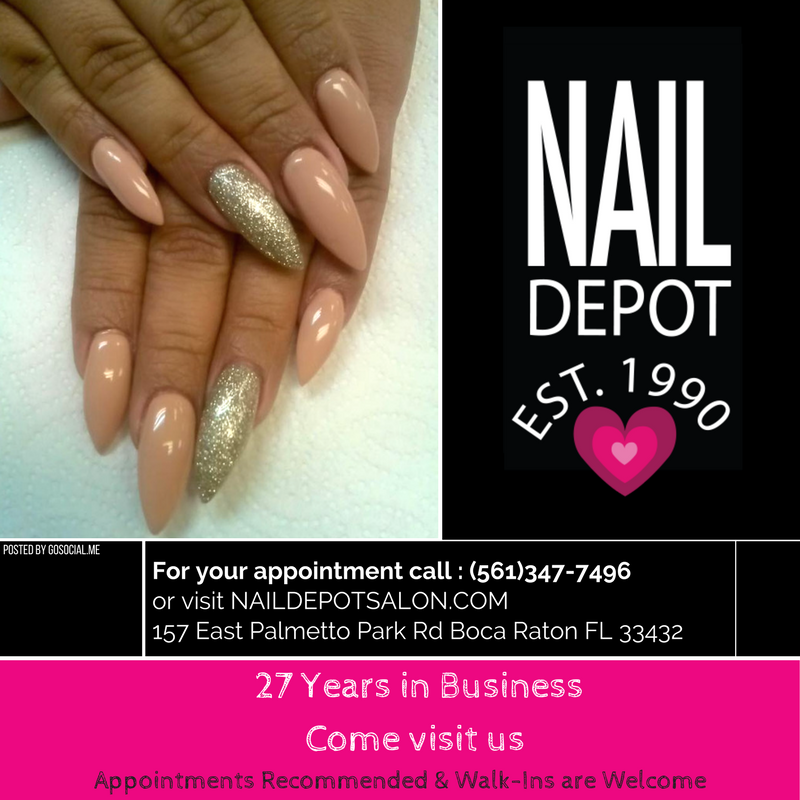 Website Naildepotsalon Com Salon Boca Bocaraton Gelnails Gelpolish Mizner Royalpalm Naildepotsalon Nai Best Nail Salon Social Media Post Nail Salon