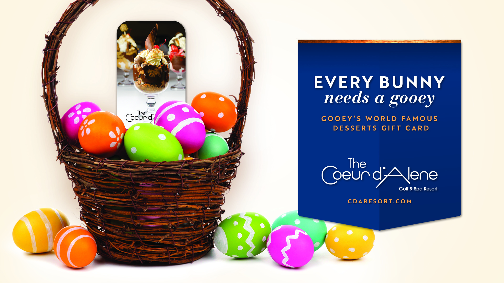 Every bunny needs a Gooey this Easter! Purchase your sweet