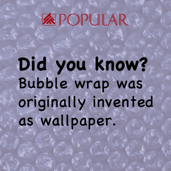 DidYouKnow Popping bubbles in the wall.PopularSingapore 