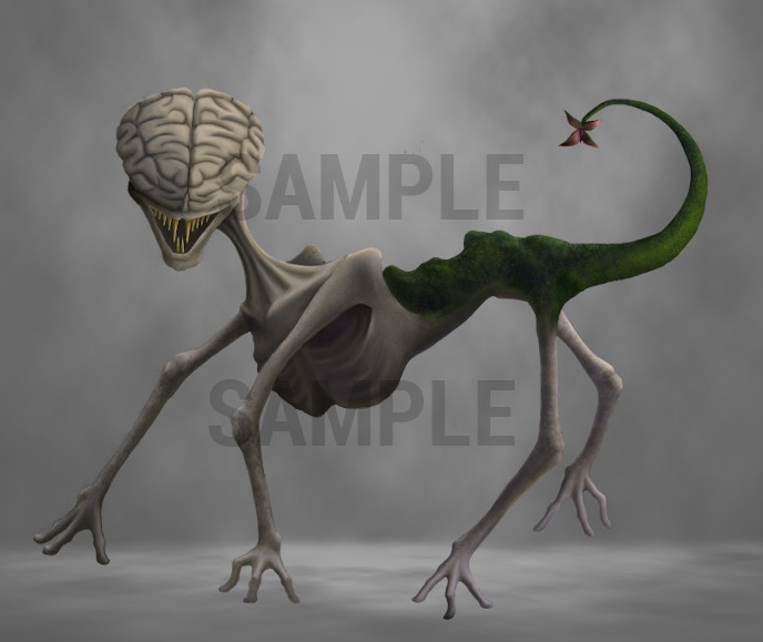 Sci Fi Alien Dog Hybrid