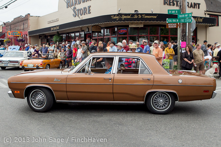 19645 Tom Stewart Car Parade and Show 2013 072113