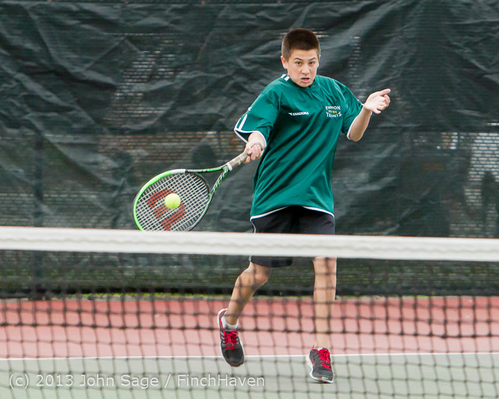 6663 Boys Tennis v CWA 101613