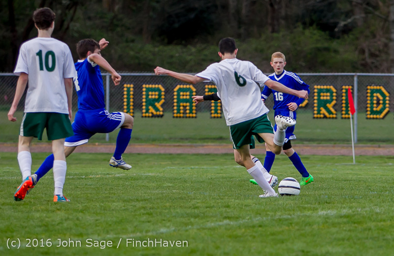 20011 Boys Soccer v Eatonville 031516