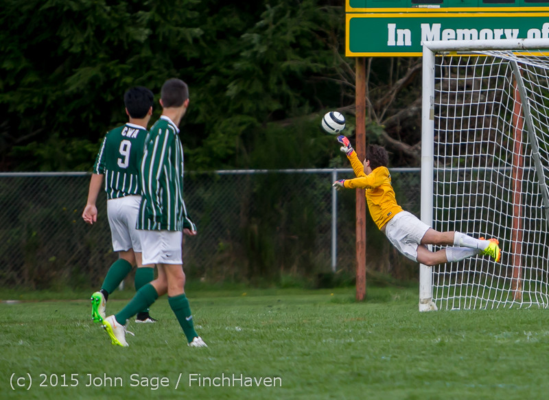 20411 Boys Varsity Soccer v CWA 032415