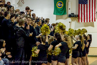 5626 Cheer and Black-Out at BBall v Granite Falls 120214