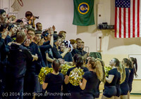 5628 Cheer and Black-Out at BBall v Granite Falls 120214
