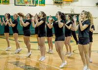 5926 Cheer and Black-Out at BBall v Granite Falls 120214