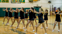 5940 Cheer and Black-Out at BBall v Granite Falls 120214