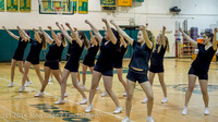 5942 Cheer and Black-Out at BBall v Granite Falls 120214