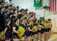 5980 Cheer and Black-Out at BBall v Granite Falls 120214