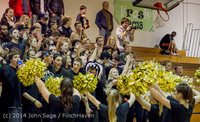 6325 Cheer and Black-Out at BBall v Granite Falls 120214