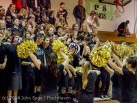 6328 Cheer and Black-Out at BBall v Granite Falls 120214