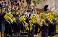 6331 Cheer and Black-Out at BBall v Granite Falls 120214