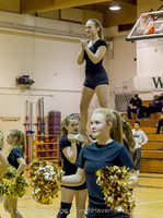 6547 Cheer and Black-Out at BBall v Granite Falls 120214