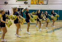 7850 Cheer and Black-Out at BBall v Granite Falls 120214