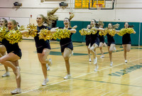 7853 Cheer and Black-Out at BBall v Granite Falls 120214