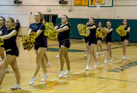 7855 Cheer and Black-Out at BBall v Granite Falls 120214