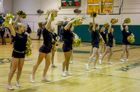 7858 Cheer and Black-Out at BBall v Granite Falls 120214