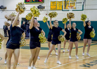 7894 Cheer and Black-Out at BBall v Granite Falls 120214