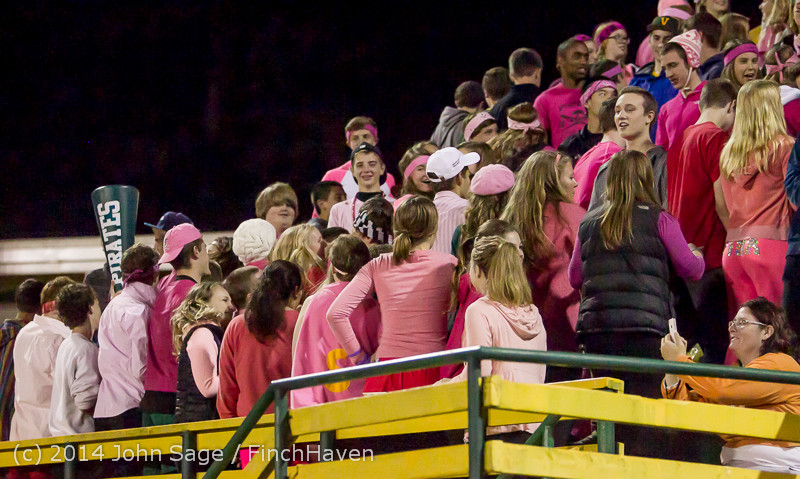 1211 Pink-Out at Football v CWA 101014