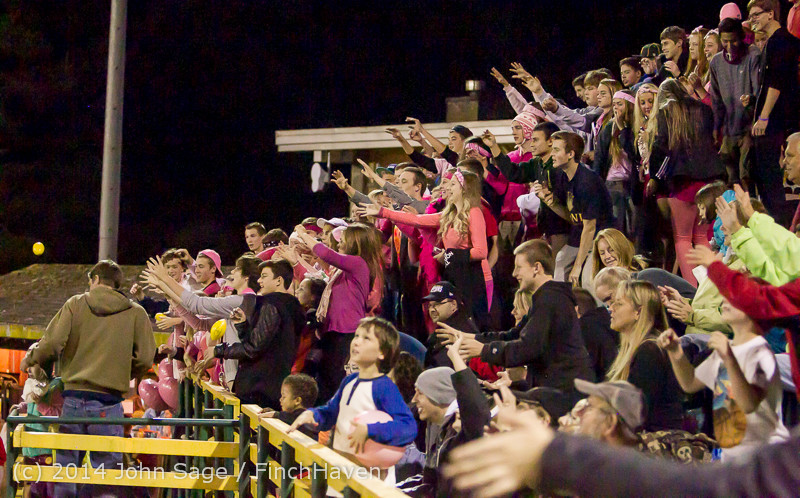 1447 Pink-Out at Football v CWA 101014