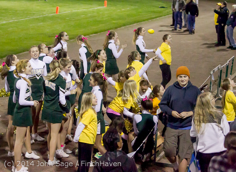 1462 Pink-Out at Football v CWA 101014