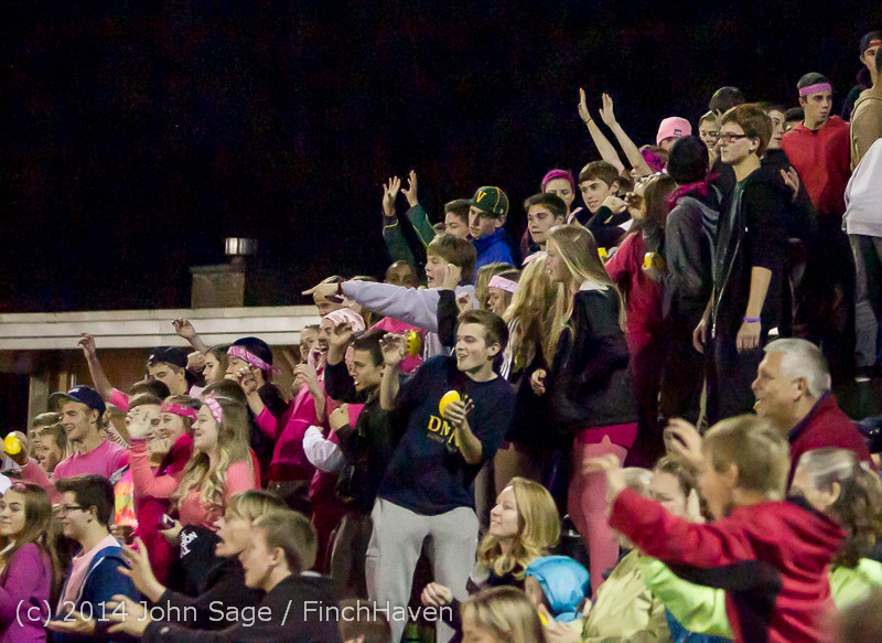 1480 Pink-Out at Football v CWA 101014
