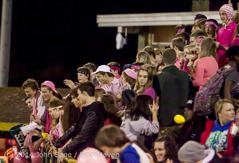 1518 Pink-Out at Football v CWA 101014