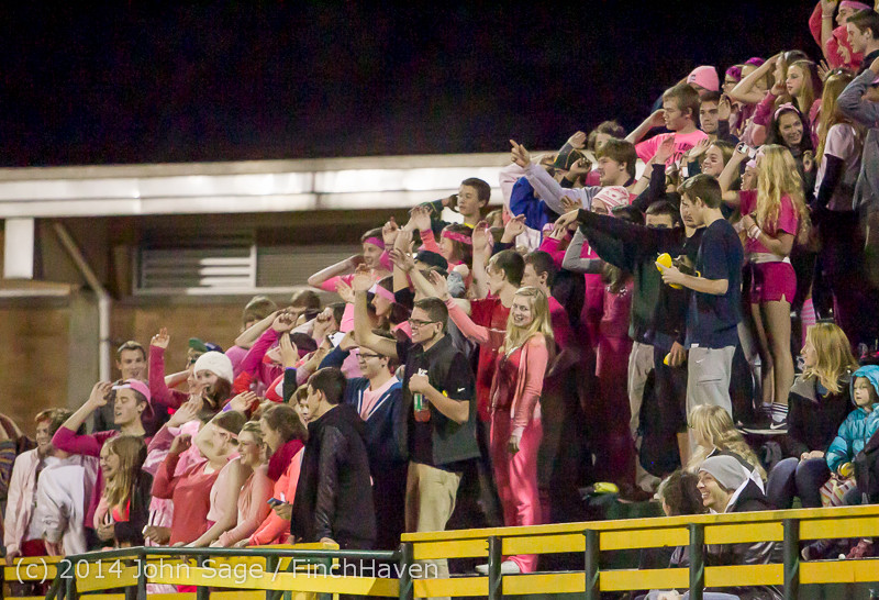 1863 Pink-Out at Football v CWA 101014