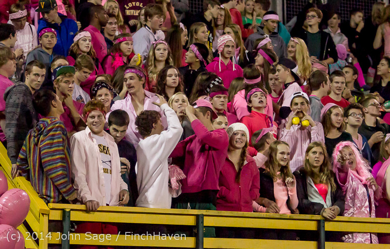 2138 Pink-Out at Football v CWA 101014