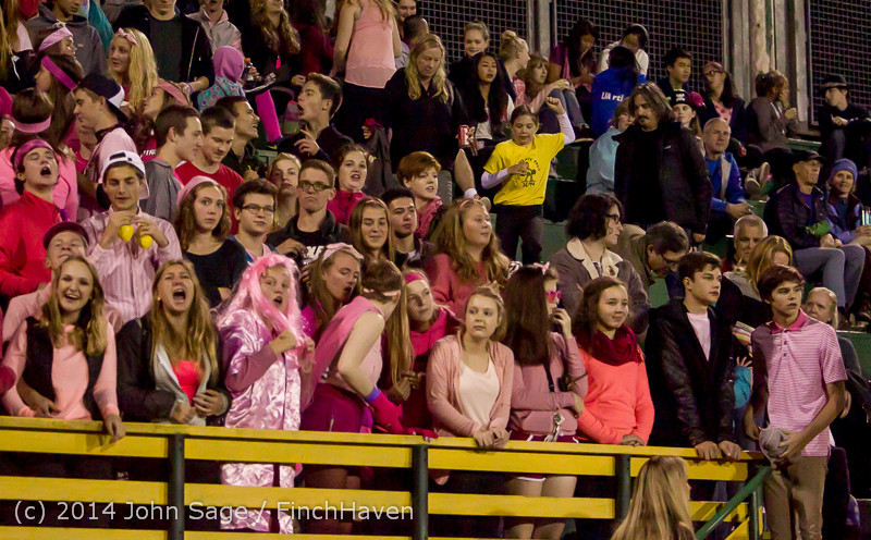 2143 Pink-Out at Football v CWA 101014