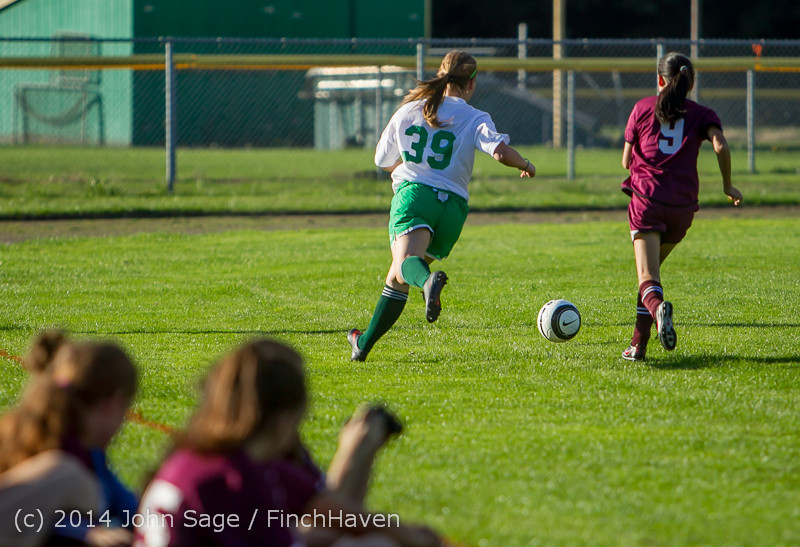 6014 Girls JV Soccer v NW-School 100814