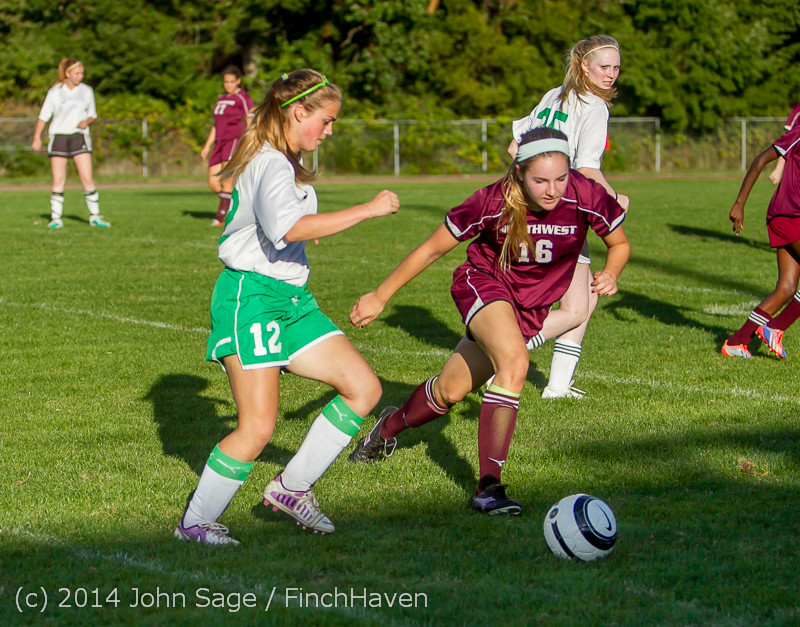 6384 Girls JV Soccer v NW-School 100814