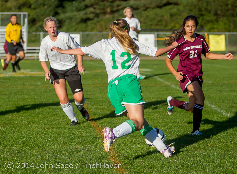 6496 Girls JV Soccer v NW-School 100814