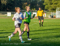 7872 Girls JV Soccer v NW-School 100814