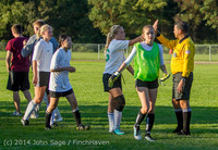 7954 Girls JV Soccer v NW-School 100814