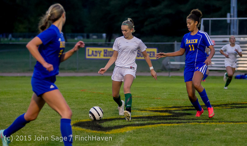 22764 Girls Soccer v Hazen 091615