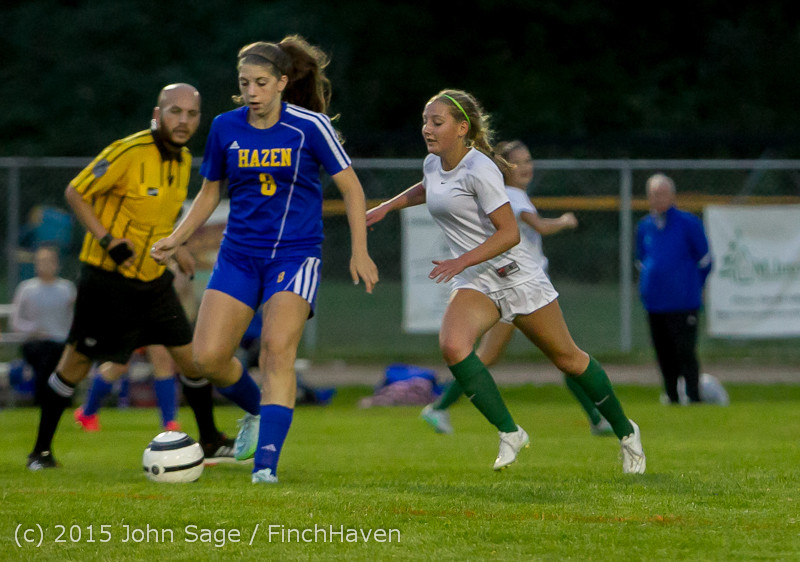 22980 Girls Soccer v Hazen 091615