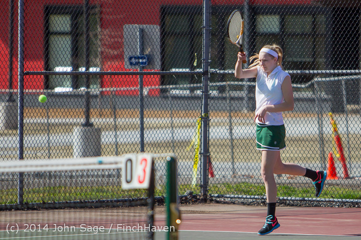 20124 Girls Tennis v CWA 042814