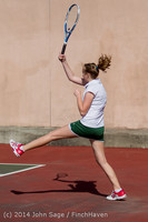 20191 Girls Tennis v CWA 042814